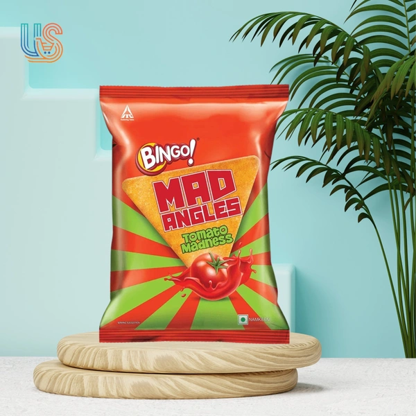 Bingo Mad Angles Tomato Madness Chips   - 60GM