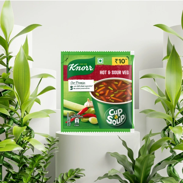 Knorr Hot & Sour Veg Cup-a-Soup - 10.5GM
