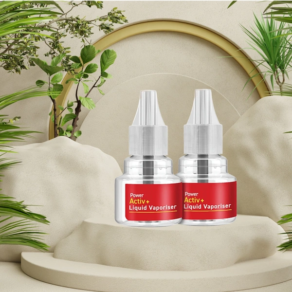 Good Knight Power Activ+ Liquid Mosquito Vaporiser Refill  - 2 X 45ML