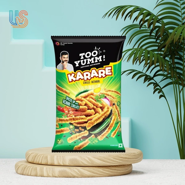 Too Yumm! Karare Chilli Achari Chips   - 70gm