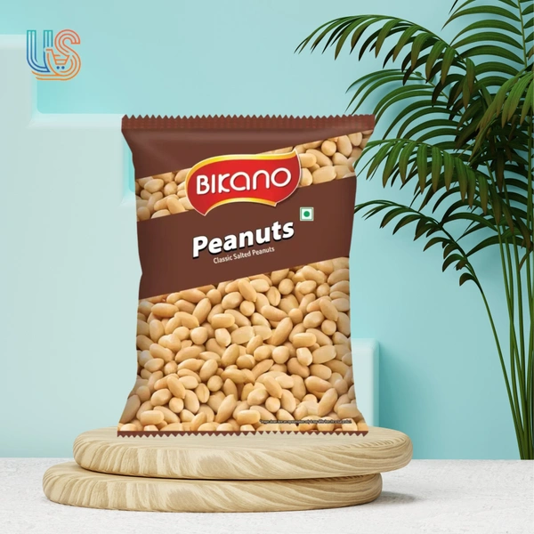 Bikano Peanuts - Salted (Roasted ebong nonta chinabadam)  - 190gm