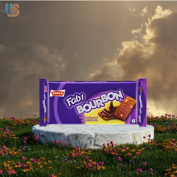 PARLE Fab Bourbon Cream Sandwich Biscuit   - 500GM
