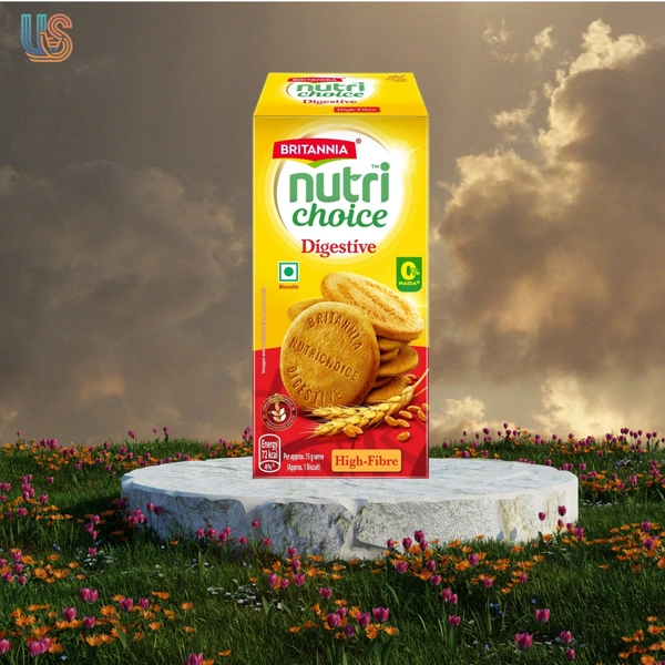 BRITANNIA Nutri Choice High Fibre Biscuits Digestive Biscuit   - 250GM