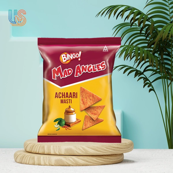 Bingo! Mmmmm Masala Mad Angles,  - 60gm