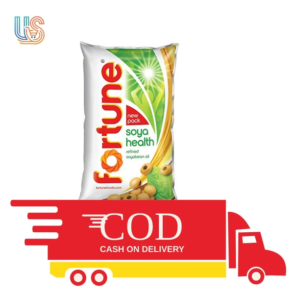 FORTUNE Soya health refined Soyabean Oil Pouch B2B - 870gm