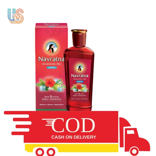 Navratna Cool Herbal Oil  - 300ML