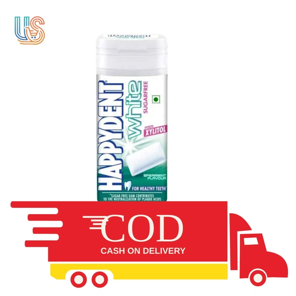 Happydent White Chewing Gum Spearmint Flavour - 24.2GM