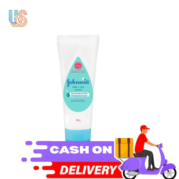  Johnson's Baby Milk and Rice Cream  - 100GM