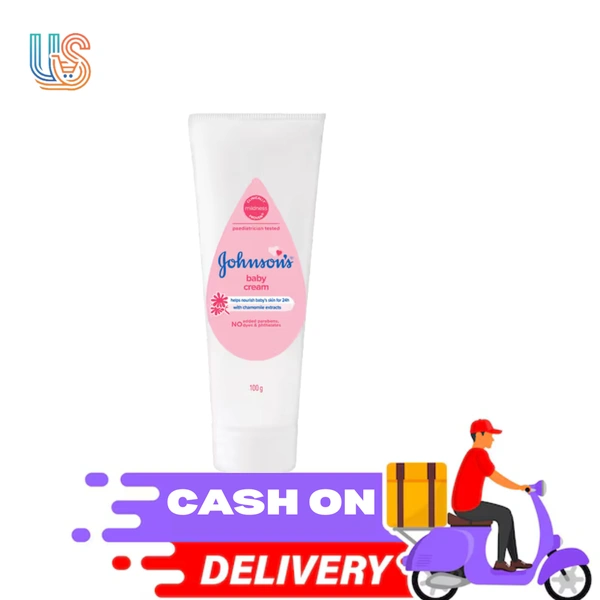 Johnson & Johnson Baby Cream (Chamomile Extracts) - 100GM