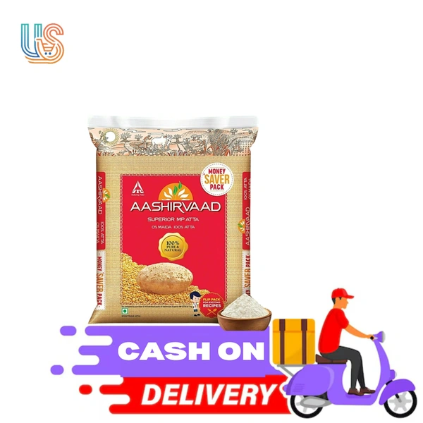 AASHIRVAAD Shudh Chakki Atta (Gomer aata)   - 5KG