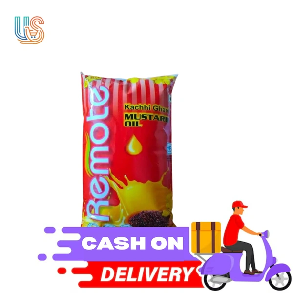 Remote Kacchi Ghani Mustard oil  - 1LTR/800GM