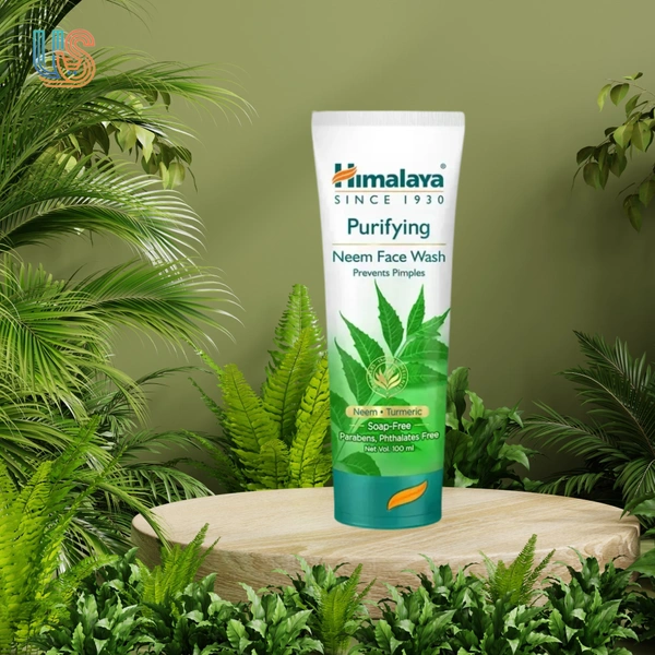 HIMALAYA NEEM | PREVENTS PIMPLE | TURMERIC Face Wash   - 100ML