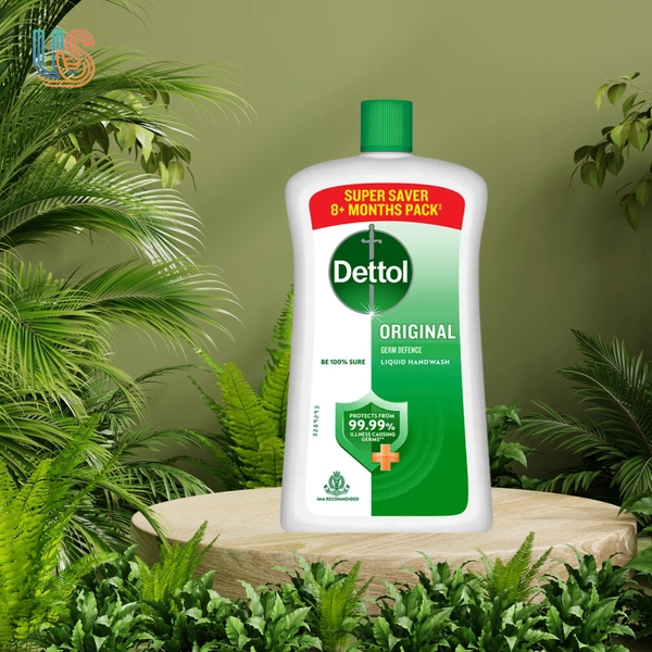 Dettol Original with germ protection Hand Wash Bottle  - 875ML