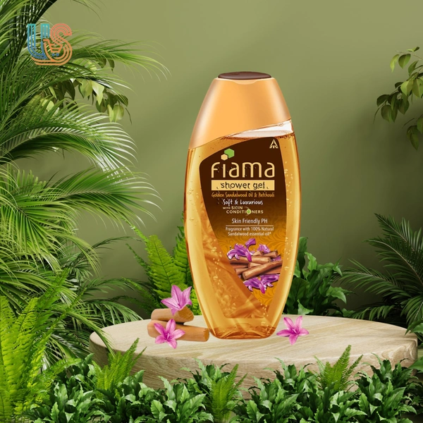 Fiama Body Wash Shower Gel Golden Sandalwood Oil and Patchouli - 250ML