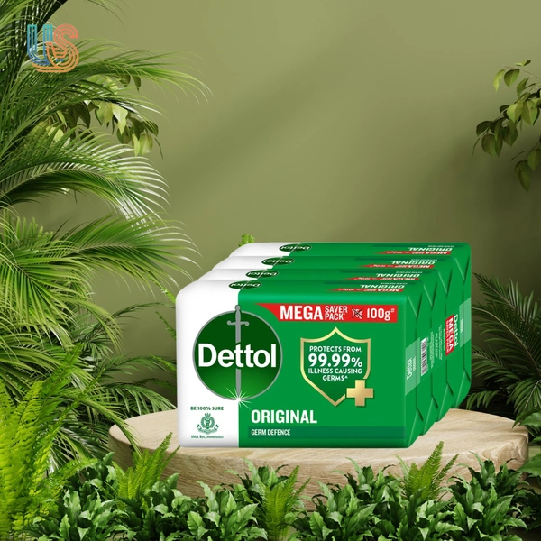 Dettol Original Germ Protection Bathing Soap Ba - 100GM