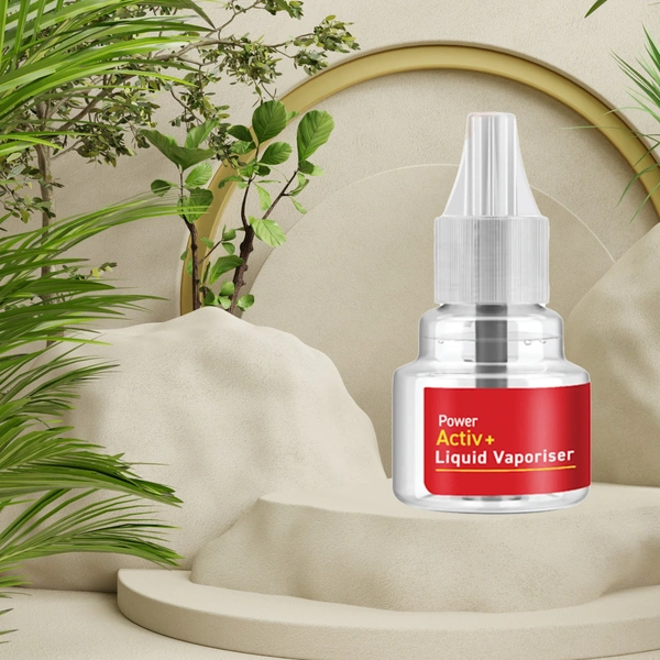 Good Knight Power Activ+ Liquid Vapourizer, Mosquito Repellent 60 Nights Jumbo Refill - 45ML