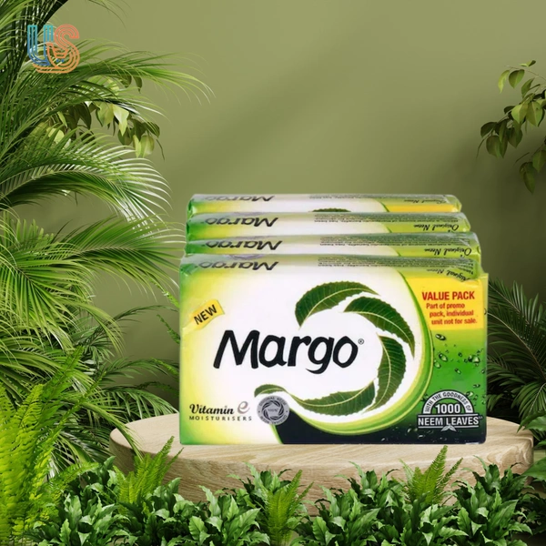 Margo Vitamin E Moisturisers Neem soap  - 75GM X4