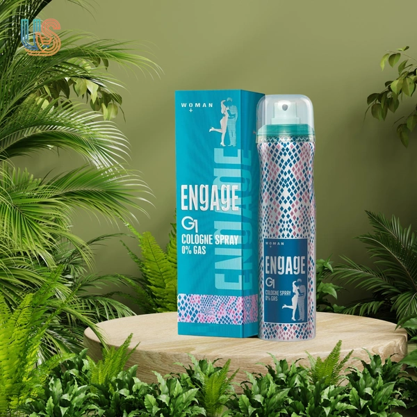 Engage G1 Cologne No Gas Perfume for Women, Floral and Sweet Fragrance Scent, Skin Friendly Women Perfume, 135ml - 135 ML