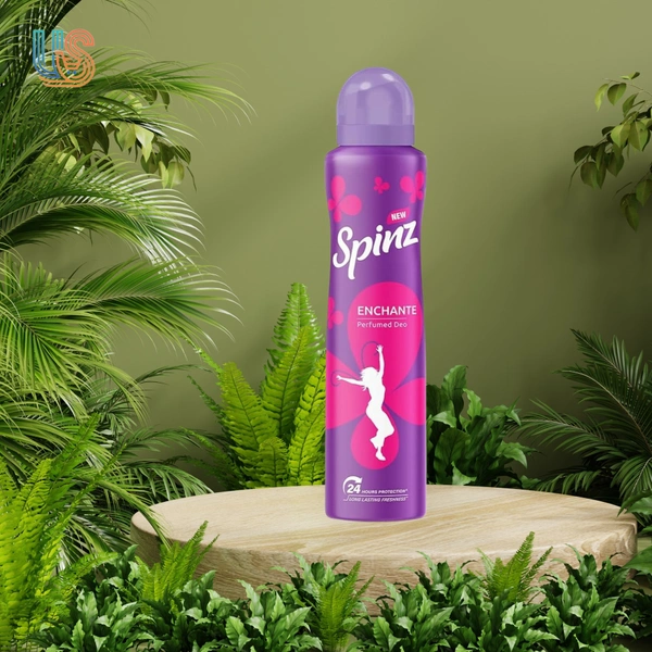 Spinz Enchante Deo Body Spray Deodorant Spray - For Women  (200 ml) - 200 ML
