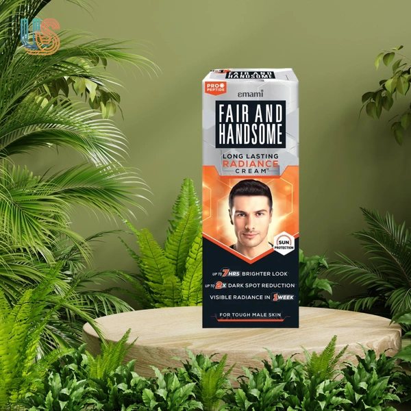 FAIR AND HANDSOME Long Lasting Radiance Cream|2X Spot Reduction|7 Hrs Brighter Look - 30GM
