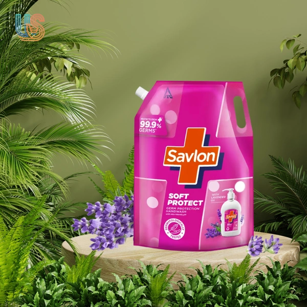 Savlon Soft Protect Handwash with Lavender Oil - 1400ML