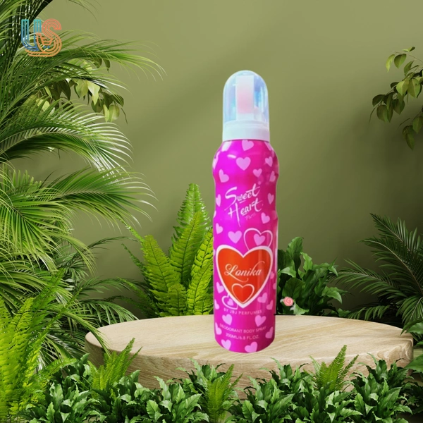 Sweet Heart Pink Lonika Deodorant - 200ml