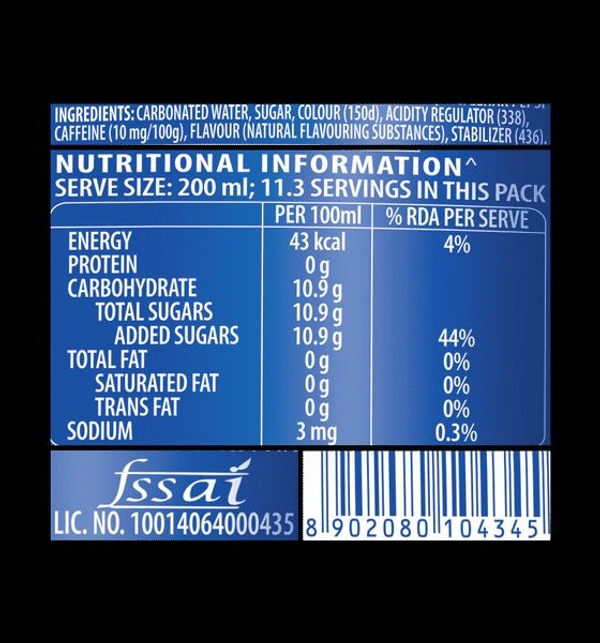 Pepsi (2.25l) - Black