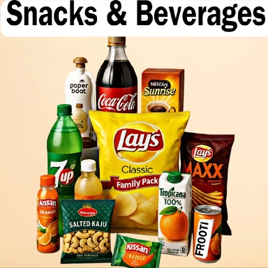 Snacks & Beverages