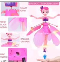 SNR 1PCS NEW Flying Fairy Dolls for Girls Flying Doll | Girls Gift Flying Toys for Kids Princess Doll Toys for Girls - mix colour