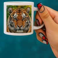 PRINT X Customized Mini Mug - 6 OZ(7cm), White