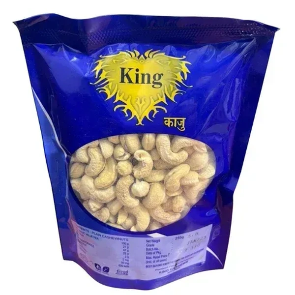 Plain 250g King Cashew Nuts, SW Kaju