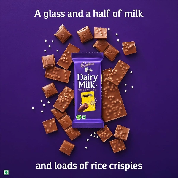Cadbury Dairy Milk Crackle Chocolate Bar, 36 grams