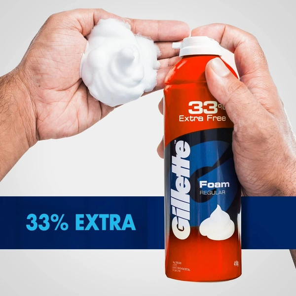 Gillette Regular Shaving Foam 150ml