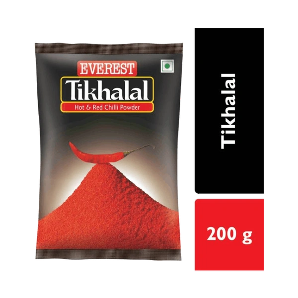 EVEREST Tikhalal Chilli - Mirch Powder - 200 GM