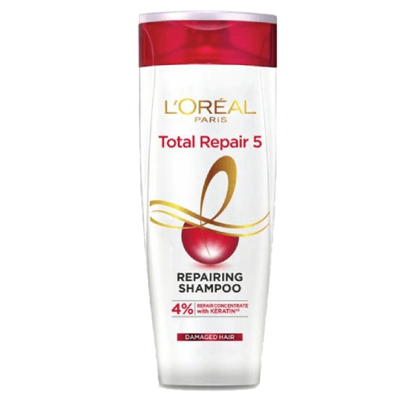 Loreal Paris Total Repair 5 Shampoo - Damaged and Weak Hair  - 180 ML