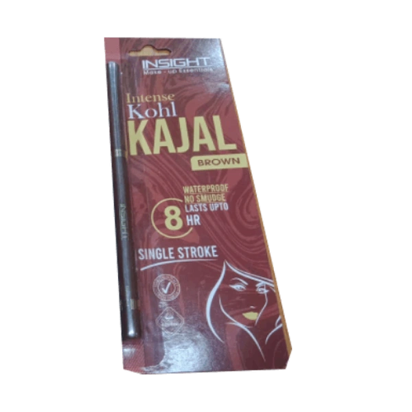 Intense Kohal Kajal - Brown- Waterproof - No Smudge - Lasts Up to 8 Hours