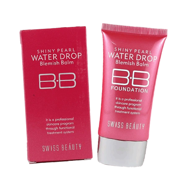 Shiny Pearl Water Drop - Swiss Beauty - Blemish Balm - BB Foundation - 40 ML
