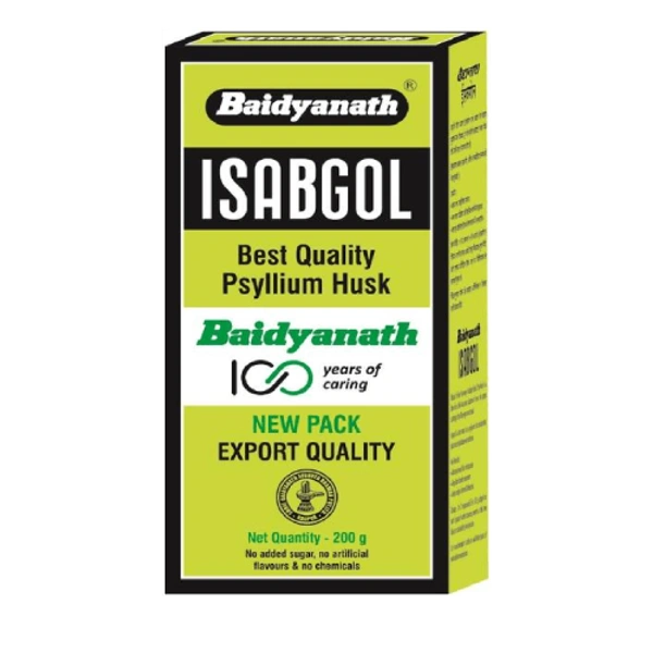 Baidyanath Isabgol Best Quality - Psyllium Husk - 200 GM