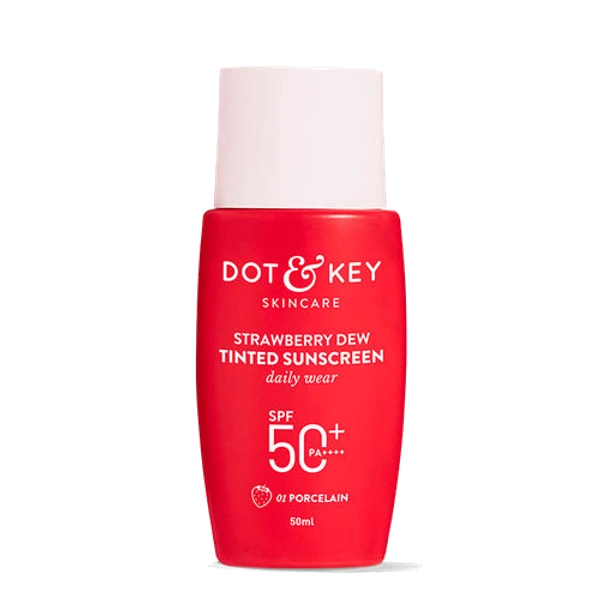 Dot & Key Strawberry Dew Tinted Sunscreen SPF 50+ Pa++++ - 50 ML