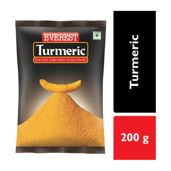 EVEREST Turmeric Powder- Haldi Powder - 200 GM