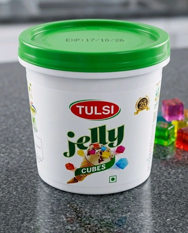 Tulsi Jelly - Tuti Frooti Cubes 1KG