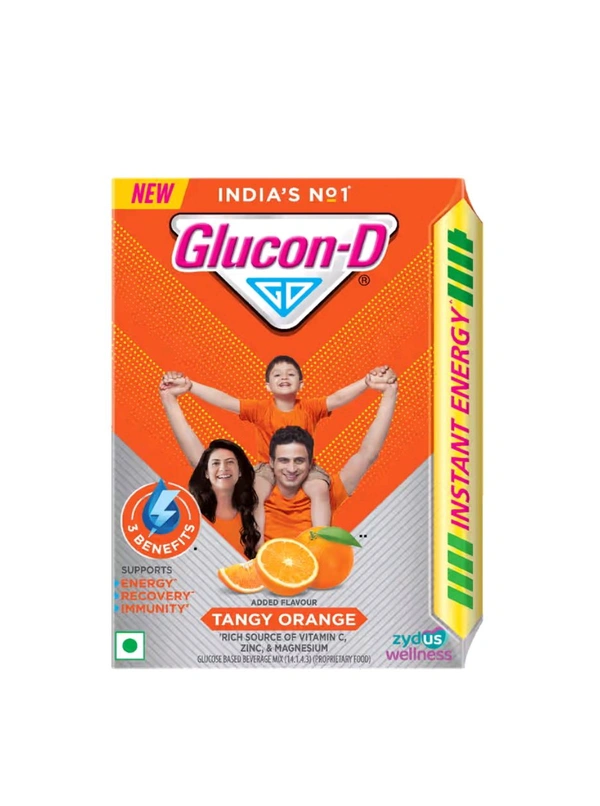 Glucon D Instant Energy Tangy - Orange 200gm