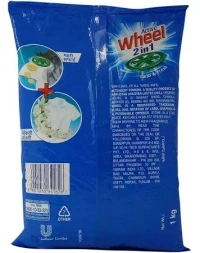 Wheel 2 in 1 Clean & Fresh Detergent Powder - 1kg