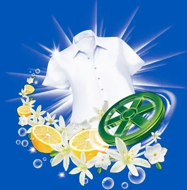 Wheel 2 in 1 Clean & Fresh Detergent Powder - 1kg