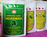 EMAIYA NATURALS Vallarai Malt - Tan, H 9.0x 4.5 Inches