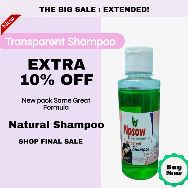 Transparent Shampoo 200ML