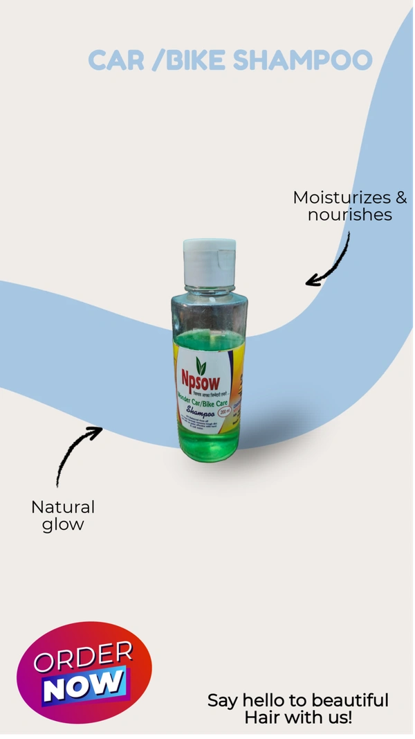 CAR /BIKE SHAMPOO 200ML