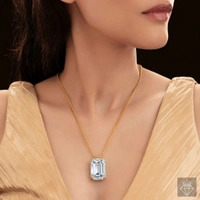 Royal Crystal Pendant Set