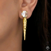 Anti-Tarnish Necklace Set With Earrings