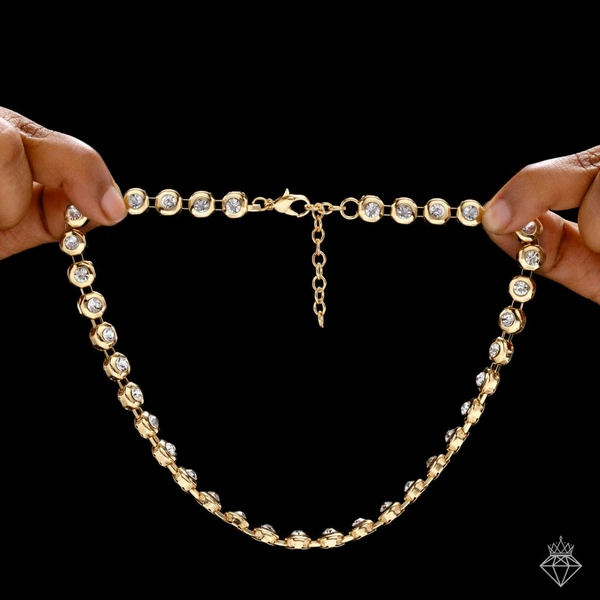 AD Necklace Set With Earrings